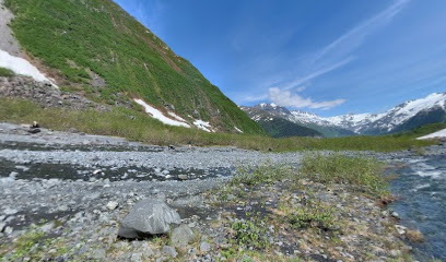 Byron Glacier Trail End