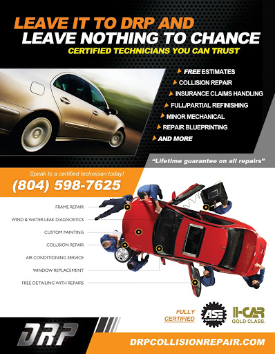 Auto Body Shop «DRP Collision Repair», reviews and photos, 3749 Anderson Hwy, Powhatan, VA 23139, USA