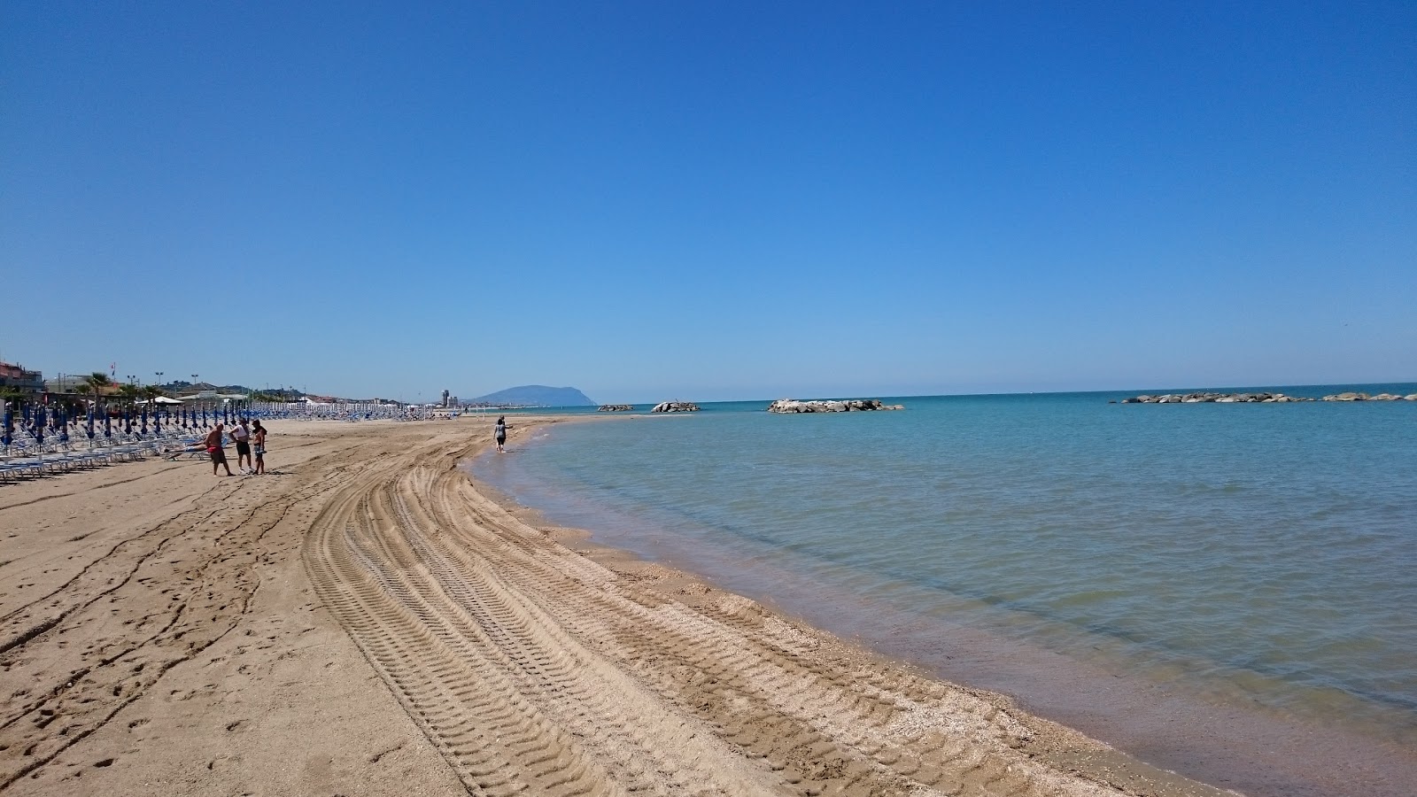 Foto von Porto Potenza Picena Beach mit beiger sand Oberfläche