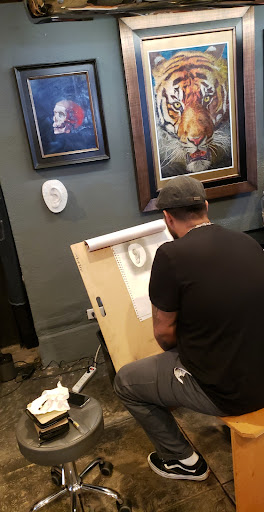 Explore movie tattoo ideas, creative tattoo ideas in Los Angeles, available at Reservoir Tattoo Studio