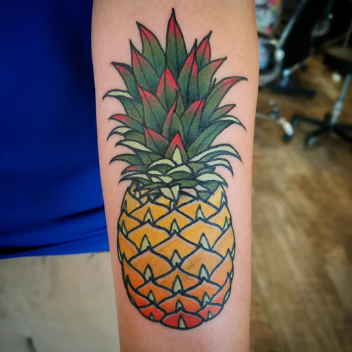 Explore gangsta tattoo sleeve ideas, creative tattoo ideas in Lakeland, available at Black Swan Tattoo