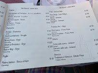 Menu / carte de Ristorante pizzeria da Nicola à Portofino