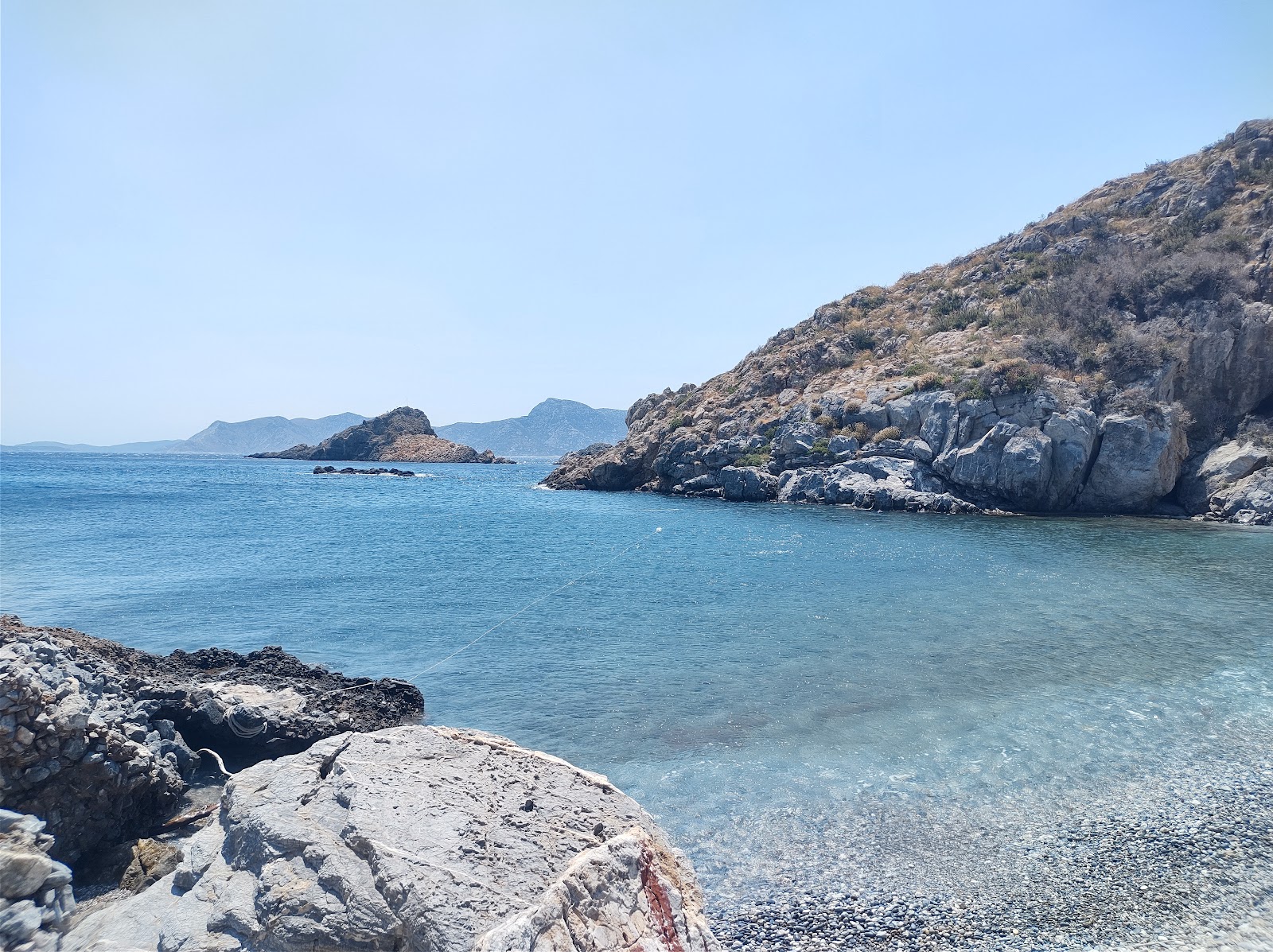 Agios Ioannis Beach'in fotoğrafı doğal alan içinde bulunmaktadır