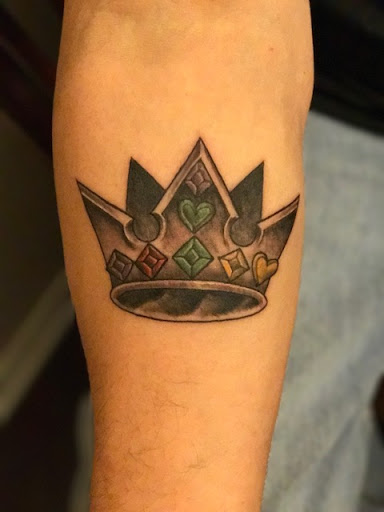 Explore skull tattoo sleeve ideas, creative tattoo ideas in Raleigh, available at Warlocks Tattoo Inc (No Piercings)