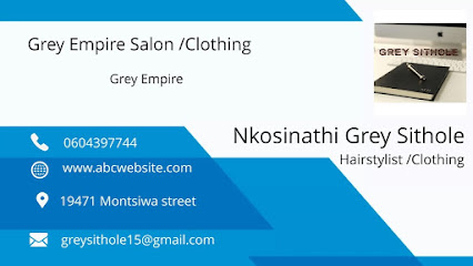 Grey Empire Salon/Clothing sell