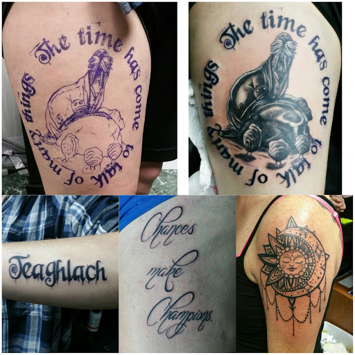 Explore tattoo ideas for 4 sisters, creative tattoo ideas in Beverly Hills, available at R-N-R Custom Tattoos