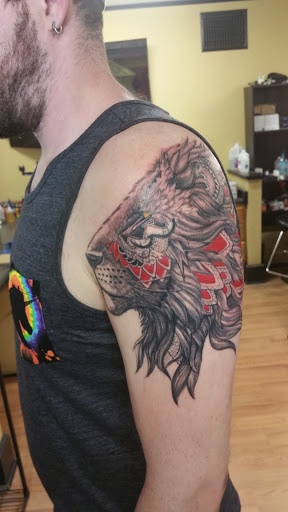 Explore dope tattoo ideas, creative tattoo ideas in Chicago, available at Top Hat Tattoo