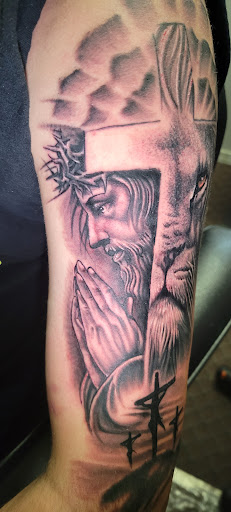 Explore music tattoo ideas for females, creative tattoo ideas in Angola, available at Hoodlum Ink