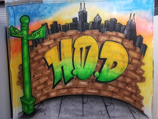 Airbrushing Service «Midwest Ink Airbrushing & Custom T-shirt Screen Print Shop», reviews and photos, 4733 S Ashland Ave, Chicago, IL 60609, USA
