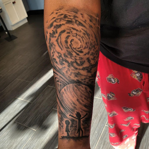Explore mob tattoo ideas, creative tattoo ideas in Palm Harbor, available at Angry Owl Tattoo and Piercing