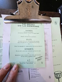 LE SAINT JEAN à Bordeaux menu