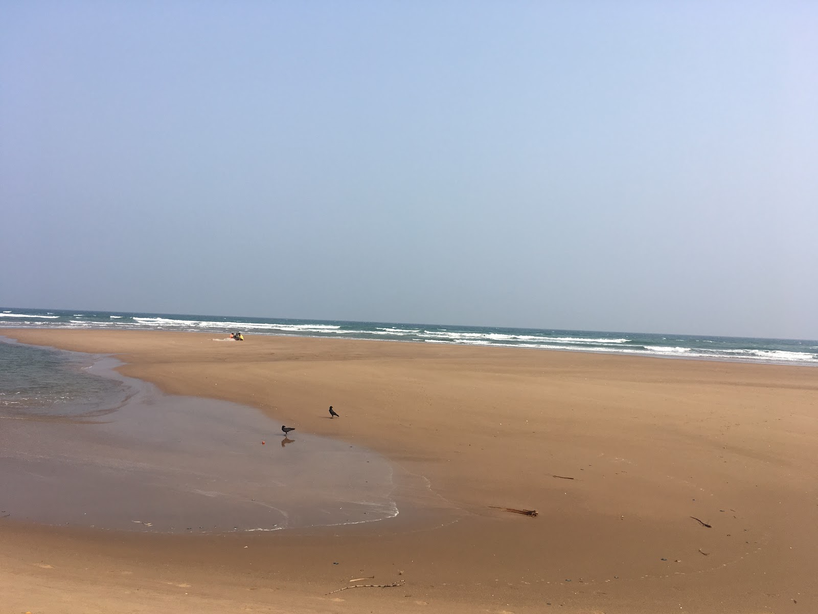 Bavanapadu Beach的照片 带有碧绿色纯水表面