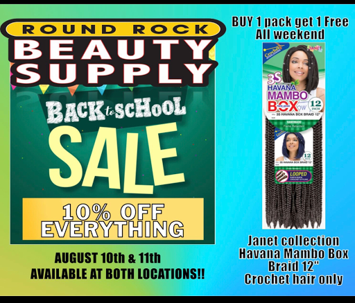 Beauty Supply Store «Round Rock Beauty Supply», reviews and photos, 1200 E Palm Valley Blvd #1204, Round Rock, TX 78664, USA