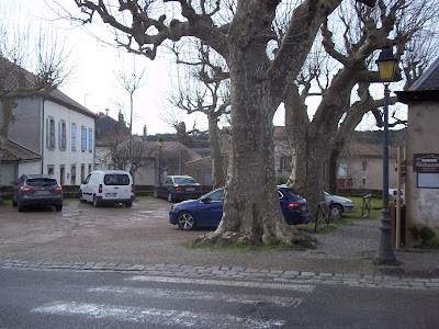Parking du Pradel à Montolieu