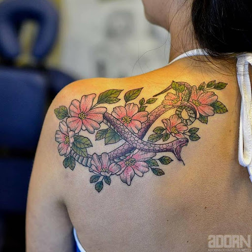 Explore stone tattoo ideas, creative tattoo ideas in Portland, available at Adorn East
