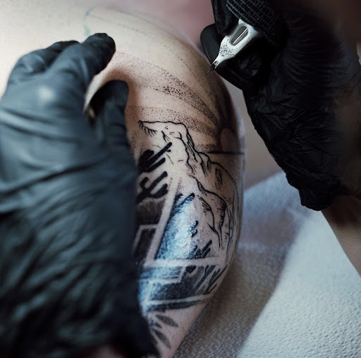 Explore sea creatures tattoo ideas, creative tattoo ideas in Carefree, available at Lucid Arts - Design & Tattoo