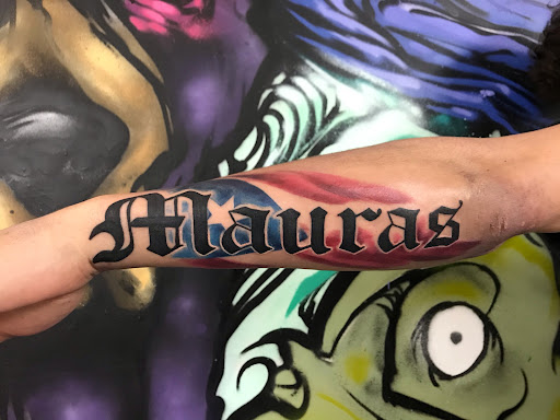 Explore mens armband tattoo ideas, creative tattoo ideas in Bronx, available at Asylum Tattoo Studio