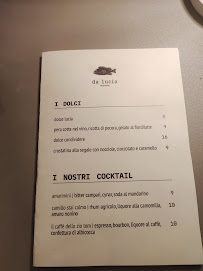Da Lucio - Trattoria à Rimini menu