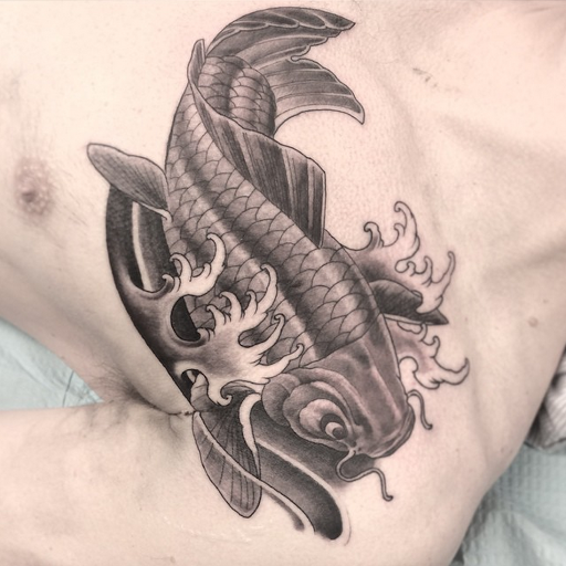 Explore tribal lion tattoo ideas, creative tattoo ideas in Austin, available at Little Pricks Tattoo