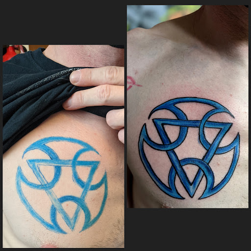 Explore hands tattoo ideas, creative tattoo ideas in Pittsburg, available at NeonMoon Tattoo