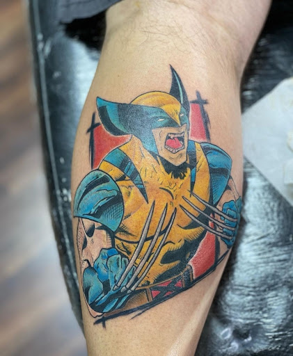 Explore thigh/butt tattoo ideas, creative tattoo ideas in Reno, available at Evolution Tattoo