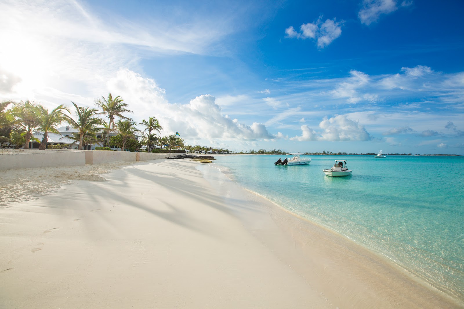 Foto van Strand van Cape Santa Maria met fijne witte zand oppervlakte