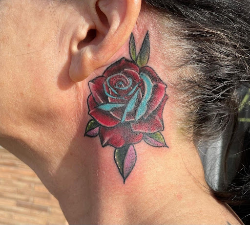 Explore angel number 444 tattoo ideas, creative tattoo ideas in Spokane, available at Feel Good Ink