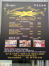 Restaurant Royal Wok, restaurant asiatique, japonais, grillade, fruits de mer à Montluçon (la carte)