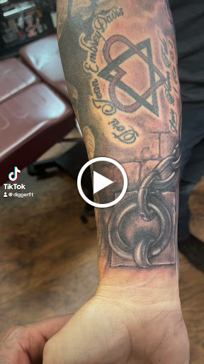 Explore aunty tattoo ideas, creative tattoo ideas in West Point, available at Liquid Metal Tattoo & Body Piercing
