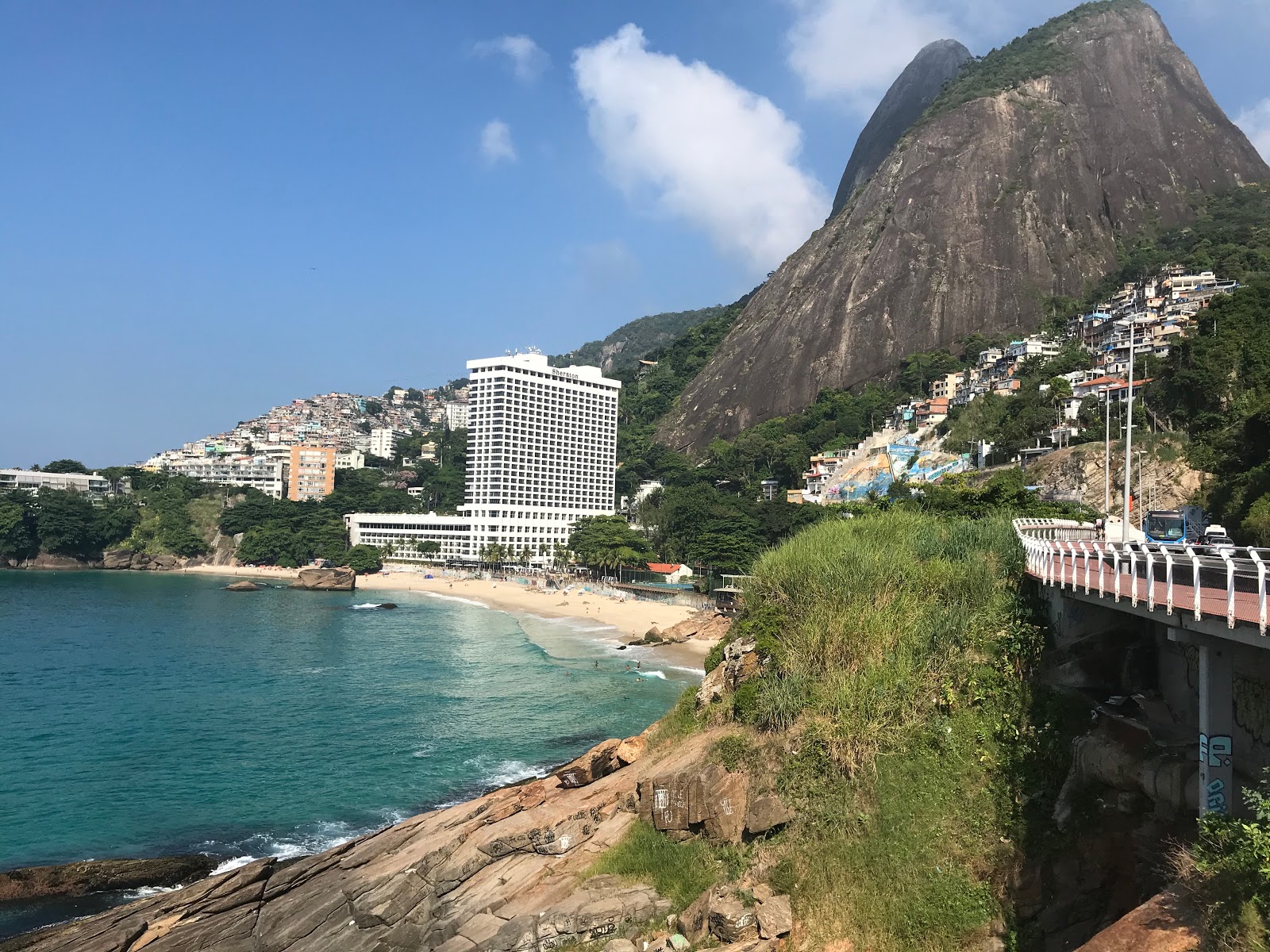 Praia do Vidigal'in fotoğrafı imkanlar alanı
