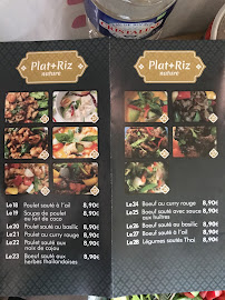 Menu / carte de Keenkhaw Thai à Villemomble