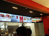 Carte du KFC à Turin