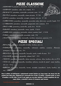 Menu / carte de Il Vicoletto Pizzeria Napoletana con cucina à Cureggio