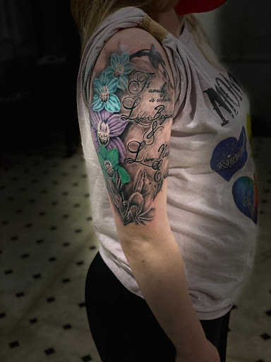 Explore 2 word tattoo ideas, creative tattoo ideas in Evansville, available at Ink Therapy 101