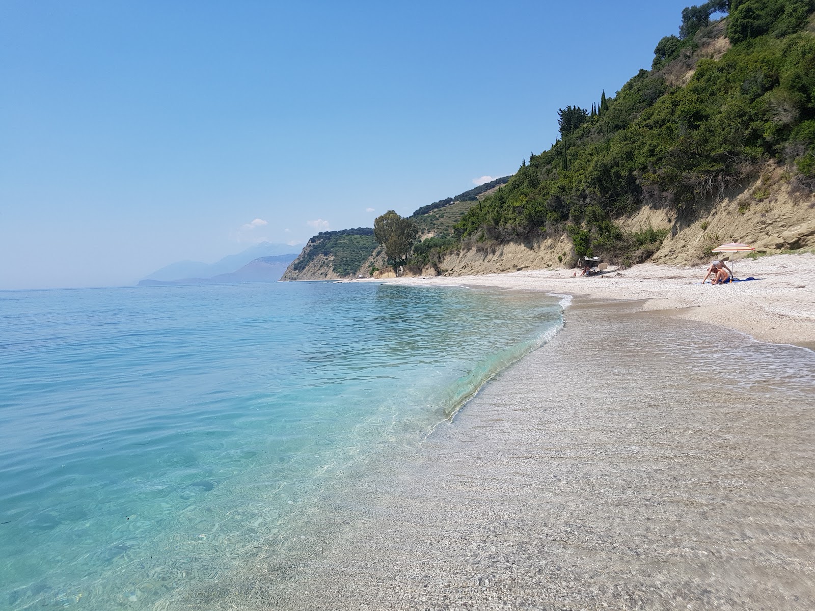 Foto av Shpellave e Lukoves med rymlig strand