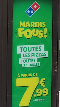Carte du Domino's Pizza Levallois-Perret à Levallois-Perret