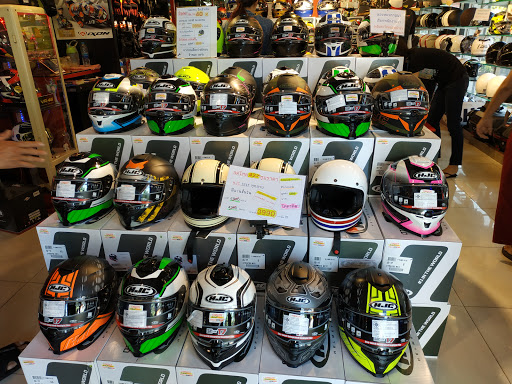 Motorcycle helmet stores Bangkok