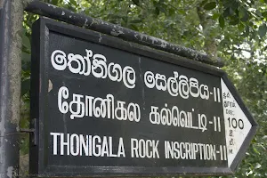 Thonigala Rock Inscription image