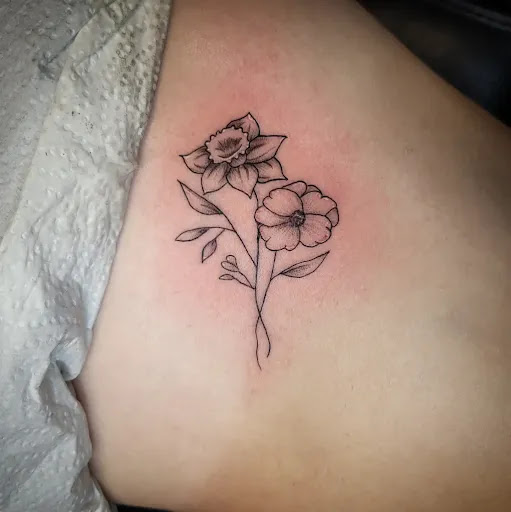 Explore tiger shark tattoo ideas, creative tattoo ideas in San Diego, available at Goddess Temple Tattoo Studio