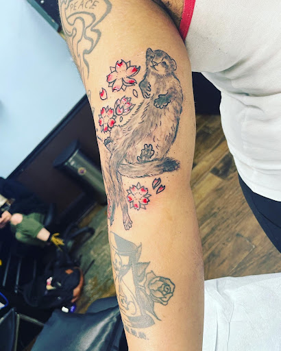 Explore mic tattoo ideas, creative tattoo ideas in Philadelphia, available at Philadelphia Eddies Chinatown Tattoo