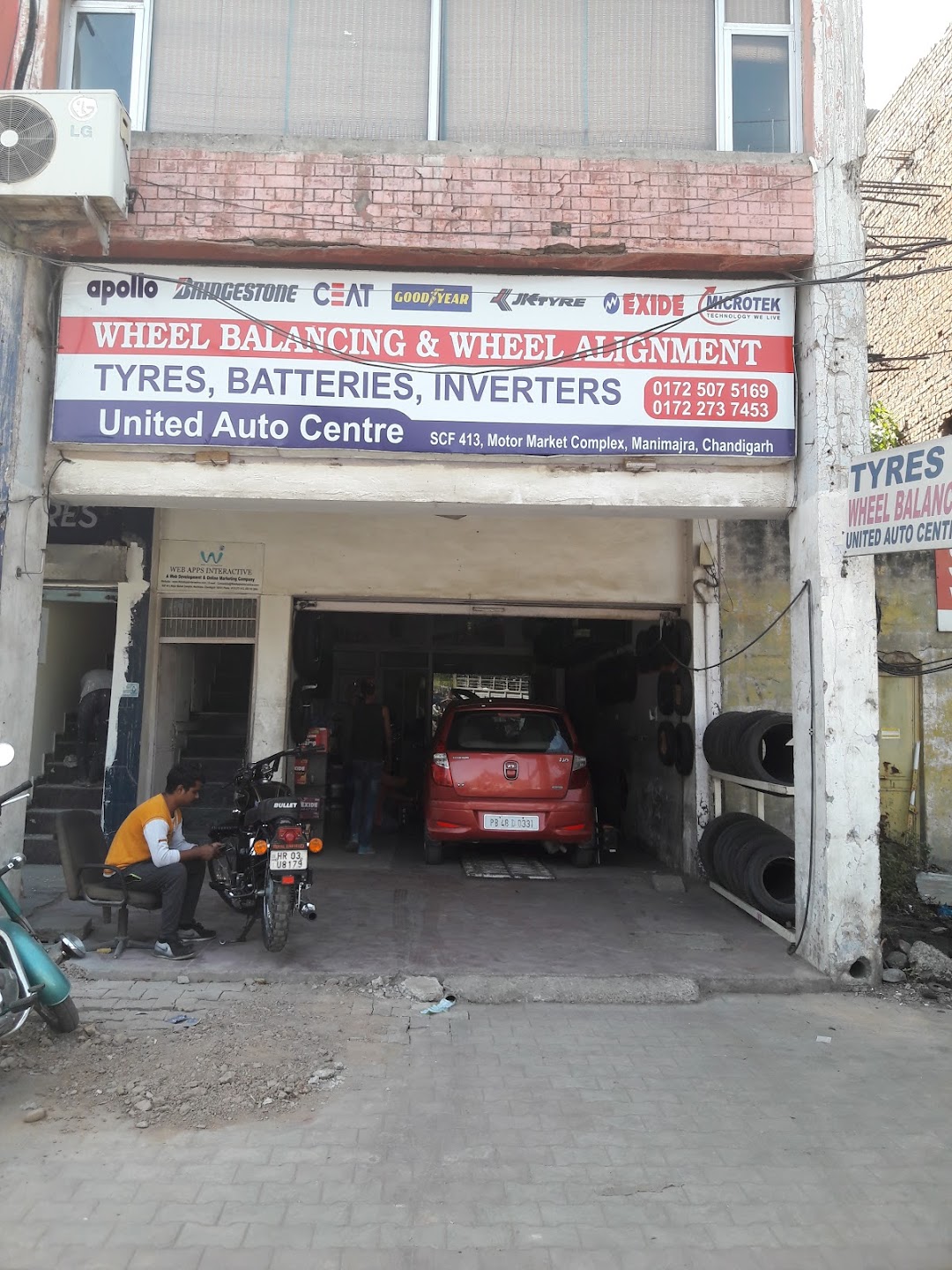 United Auto Centre - authorized dealers for Exide Batteries.