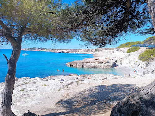 Plage de Sausset les pins à Sausset-les-Pins