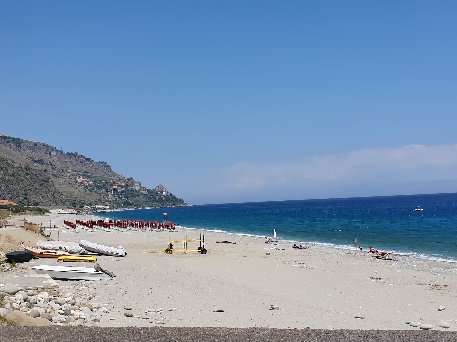 Foto von Strand von Letojanni - empfohlen für Familienreisende mit Kindern