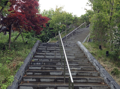 長門湯本温泉 紅葉の階段