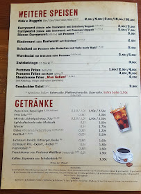 Schotti’s-Burger-Imbiss à Mannheim menu