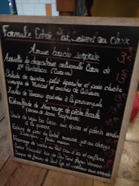 Le Pied de Nez à Le Castellet menu