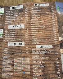Ristoro Scialket à Livigno menu