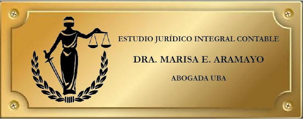 Estudio jurídico Contable Dra. ARAMAYO MARISA Laboral art/ Previsional Sucesiones