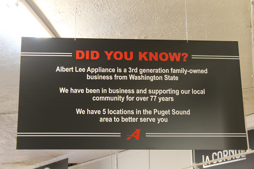 Appliance Store «Albert Lee Appliance», reviews and photos, 1476 Elliott Ave W, Seattle, WA 98119, USA
