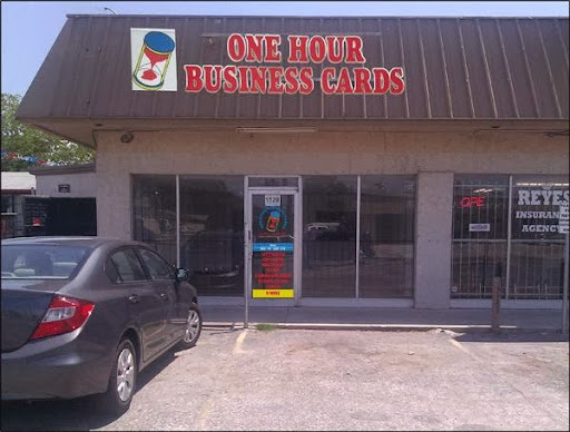 One Hour Business Cards, 1128 W Hildebrand Ave, San Antonio, TX 78201, USA, 